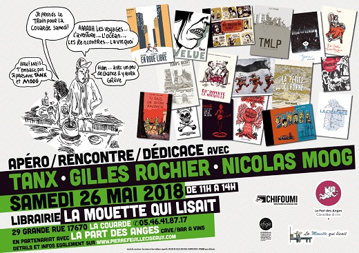 Rencontre avec Tanx, Nicolas Moog et Gilles Rochier